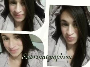 Sabrinatomphson