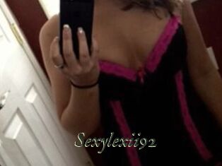 Sexylexii92